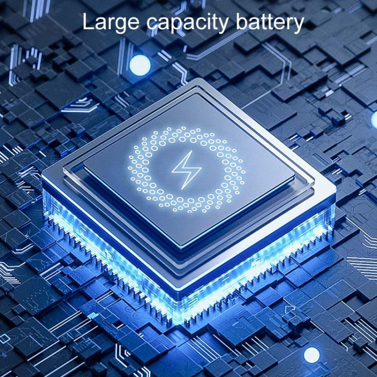 Built-in battery board for wireless charging phone holder with lightning symbol
