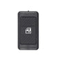 Black rectangular power window switch with up arrow button icon