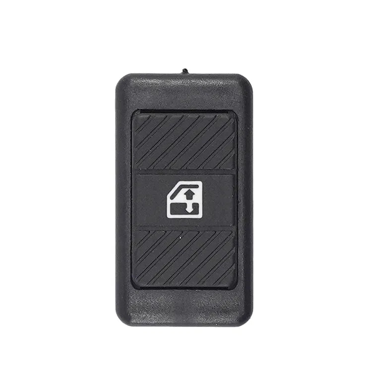 Black rectangular power window switch with up arrow button icon