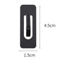 Black cup holder limiter insert, 4.5 cm height and 1.5 cm width