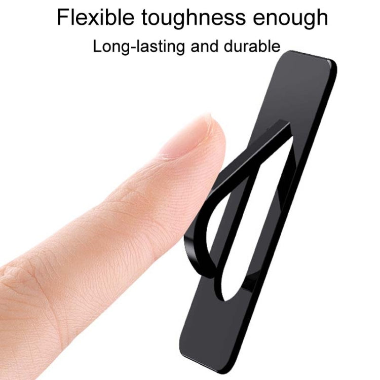 Black cup holder limiter clip with loop opening for easy placement