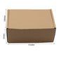 Brown cardboard box packaging for chain sharpener, 153 x 60 x 100 mm