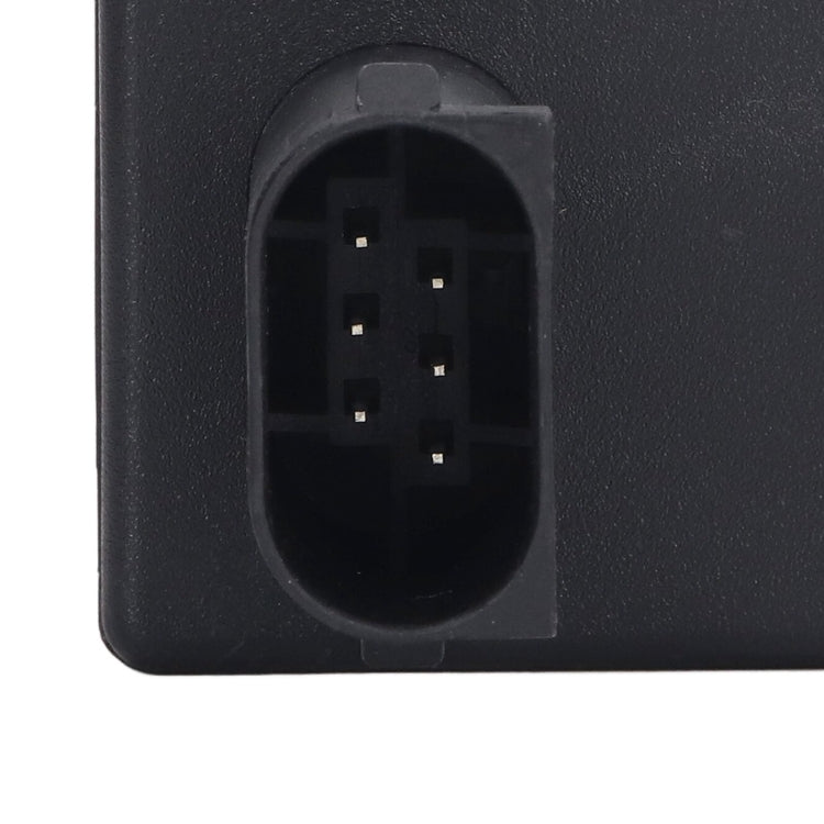 Black steering lock emulator connector socket with multiple pin openings