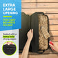 Patio parasol sandbag cover with large opening for easy, no-mess filling