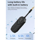Bluetooth AUX car audio receiver/transmitter with built-in battery and Type-C charging