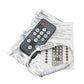 RF LED dimmer controller remote with white cable and accessory pouch