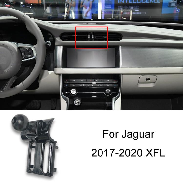 Phone navigation bracket base for car vent, black ball mount included