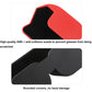 Adhesive car glasses case with padded inner surface for anti-scratch protection