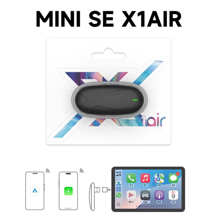 MINI SE X1AIR black wireless adapter in retail packaging