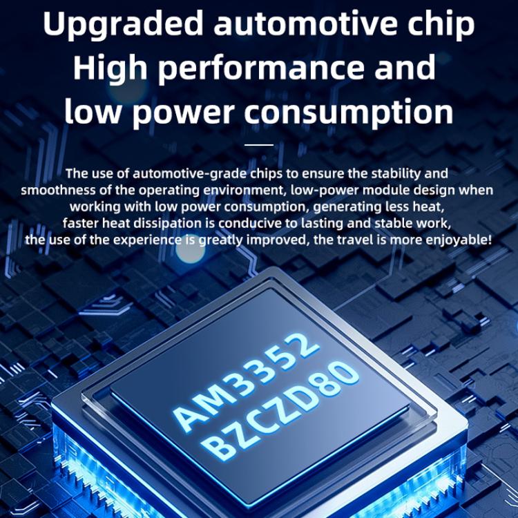 Wireless CarPlay adapter chip module inside a black device