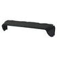 Universal sun visor for car navigation display, carbon-pattern curved bar with two end clips
