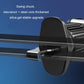 Car air vent phone holder mount with swing design and locking base, black