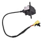 Rear view reversing assist camera with mounting bracket, long cable, yellow connector