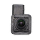 Square black reversing camera with visible green-tinted lens window