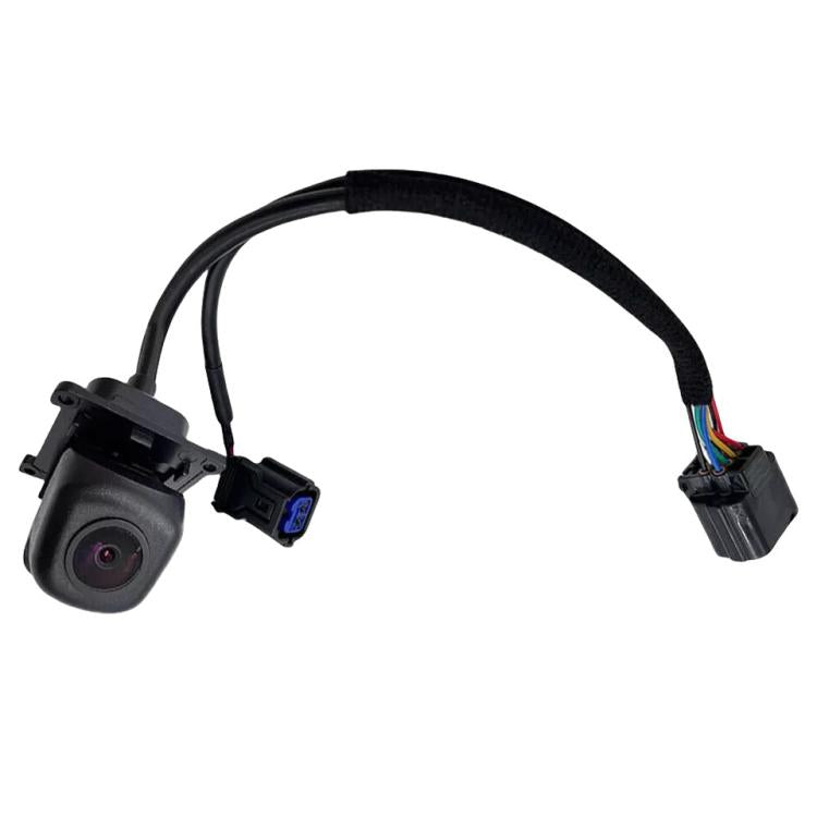 Reversing assist camera with black housing and wiring harness for Hyundai Tucson