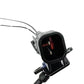 Rear view camera plug with open connector housing and visible contact pins