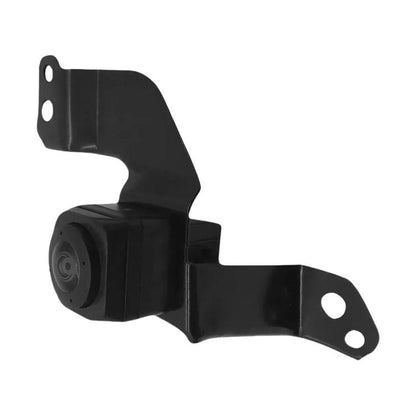 Front car camera bracket with mounting plate, black