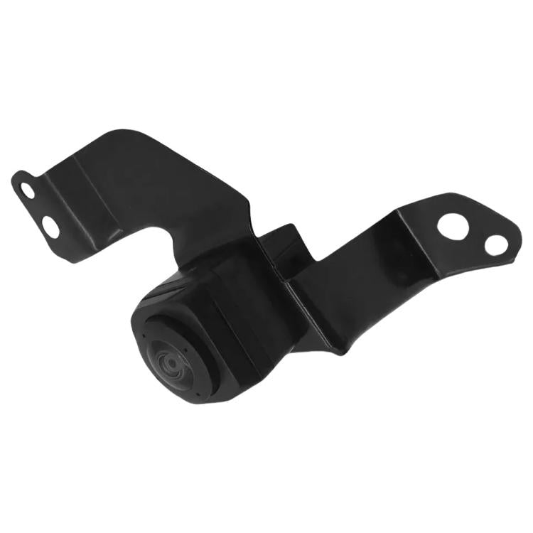 Black front camera bracket with lens housing and side mounting plates