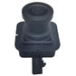 Reversing camera module with front lens and connector tab, black plastic