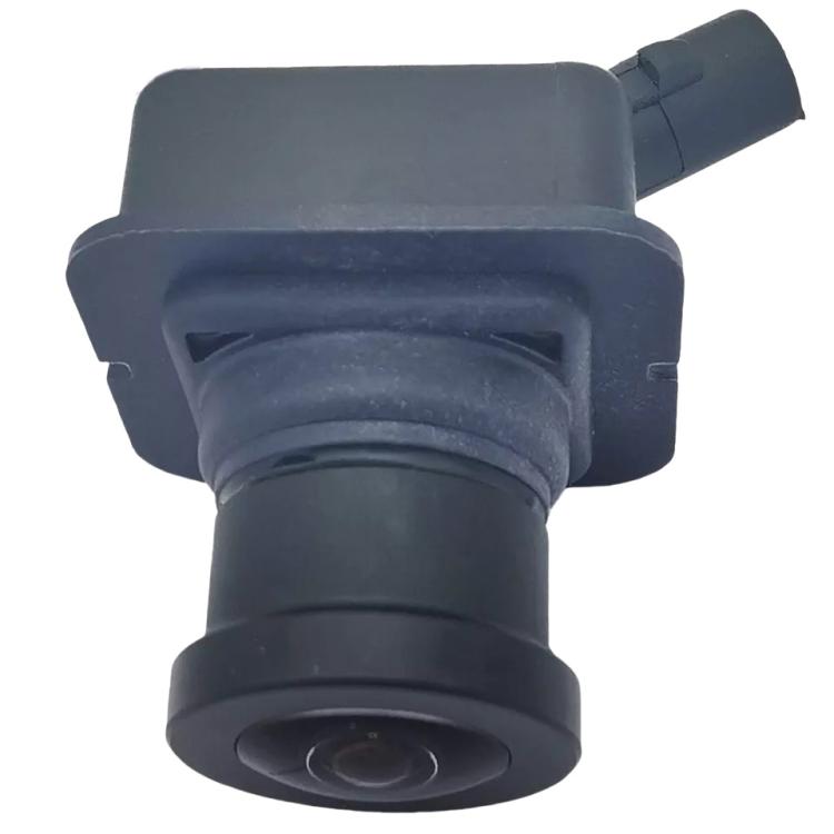 Reversing camera module with side angle, round lens and matte black body