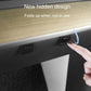 Folded hidden hook for glove box, extended on car dash panel