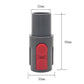 Gray 32mm hose adaptor, 90mm tall, for Dyson V7/V8, with red control panel
