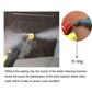Steam cleaner nozzle with O-ring sealing rubber ring, 10pcs set