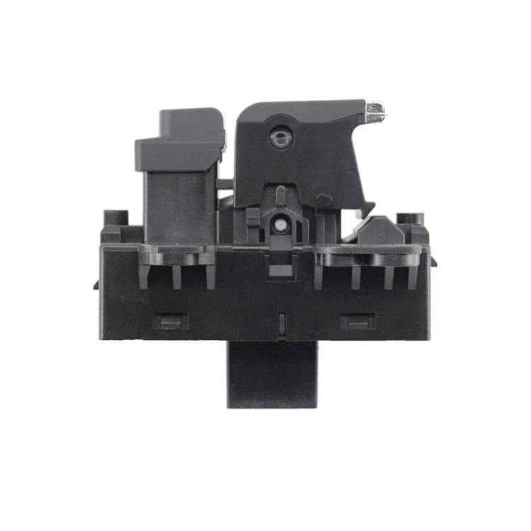 Black parking brake switch underside with plastic housing and mounting tabs