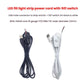 LED strip power cable with inline 501 switch, USB plug and 2-pin leads