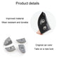 Black steering wheel button cover in hand with home and phone icons