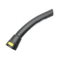 Black vacuum hose nozzle attachment with yellow ring indicator