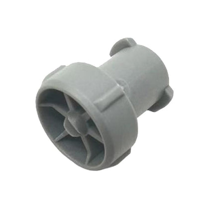 Gray watering nozzle accessory for vacuum cleaner, cylindrical connector
