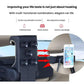 Car seatback hanging hook with suction cup pads, securing a phone to the seat