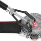 Watch needle remover tool on a watch, lifting the dial needle