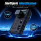 RT100 automotive relay tester with indicator light and control buttons on dark casing