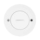 Water leak detector sensor, top view with two metal contact pads