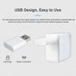 White Zigbee USB signal extender with USB plug and wireless connection design