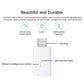 White Zigbee repeater with USB plug, LED indicator, and network configuration button