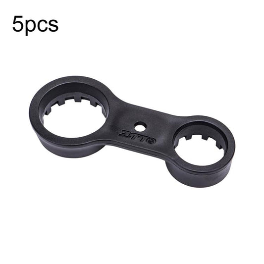 Mountain bike fork shoulder cap wrench, black dual-opening tool, ZTTO logo