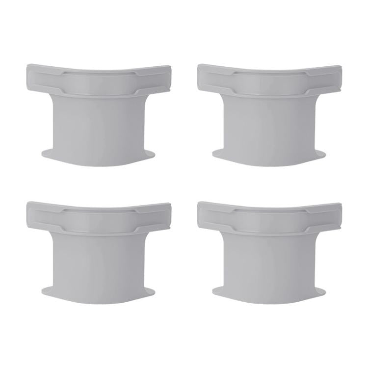 Set of 4 gray anti-slip sheet clips for hidden card slot fixing