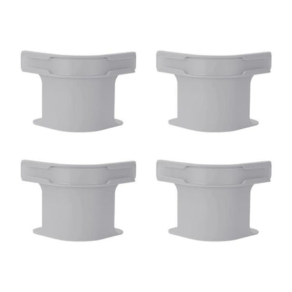 Set of 4 gray anti-slip sheet clips for hidden card slot fixing