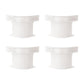 Set of 4 white anti-slip sheet clips for hidden card slot fixing