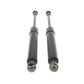 Pair of trunk gas spring struts, black cylinders with steel ball-style end fittings