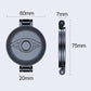 Round magnetic phone holder with foldable 3-axis arm, D61