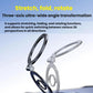 Fold-and-rotate magnetic phone holder with wide-angle ring mount for car use