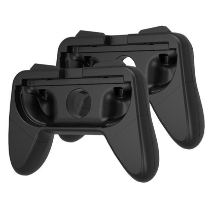 Black controller grip bracket set for Nintendo Switch 2, left and right handles