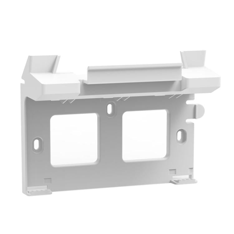 S6880 ABS wall-mount power supply bracket with dual cutouts for router