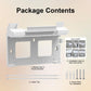 S6880 ABS wall-mount bracket kit with screws and cable ties