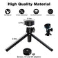 Black tripod gimbal adapter with compact round top and fold-out legs