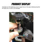 Wiper arm puller tool used on car wiper arm shaft with hand tightening